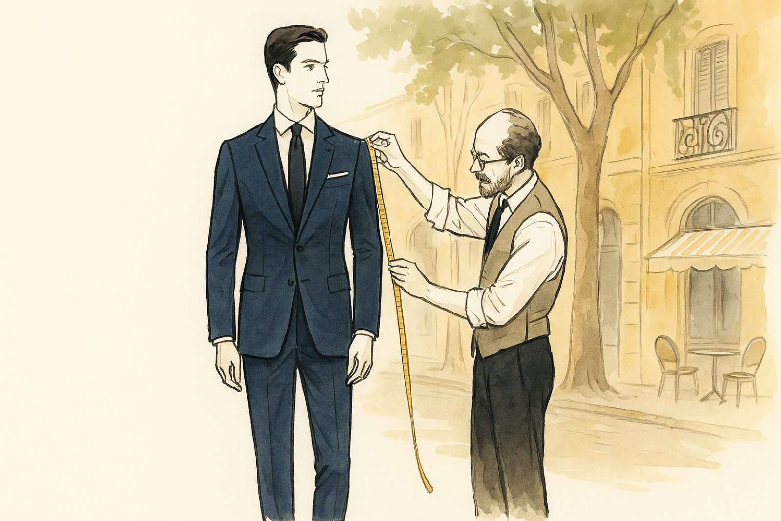 costume pour homme sur mesure Aix en Provence