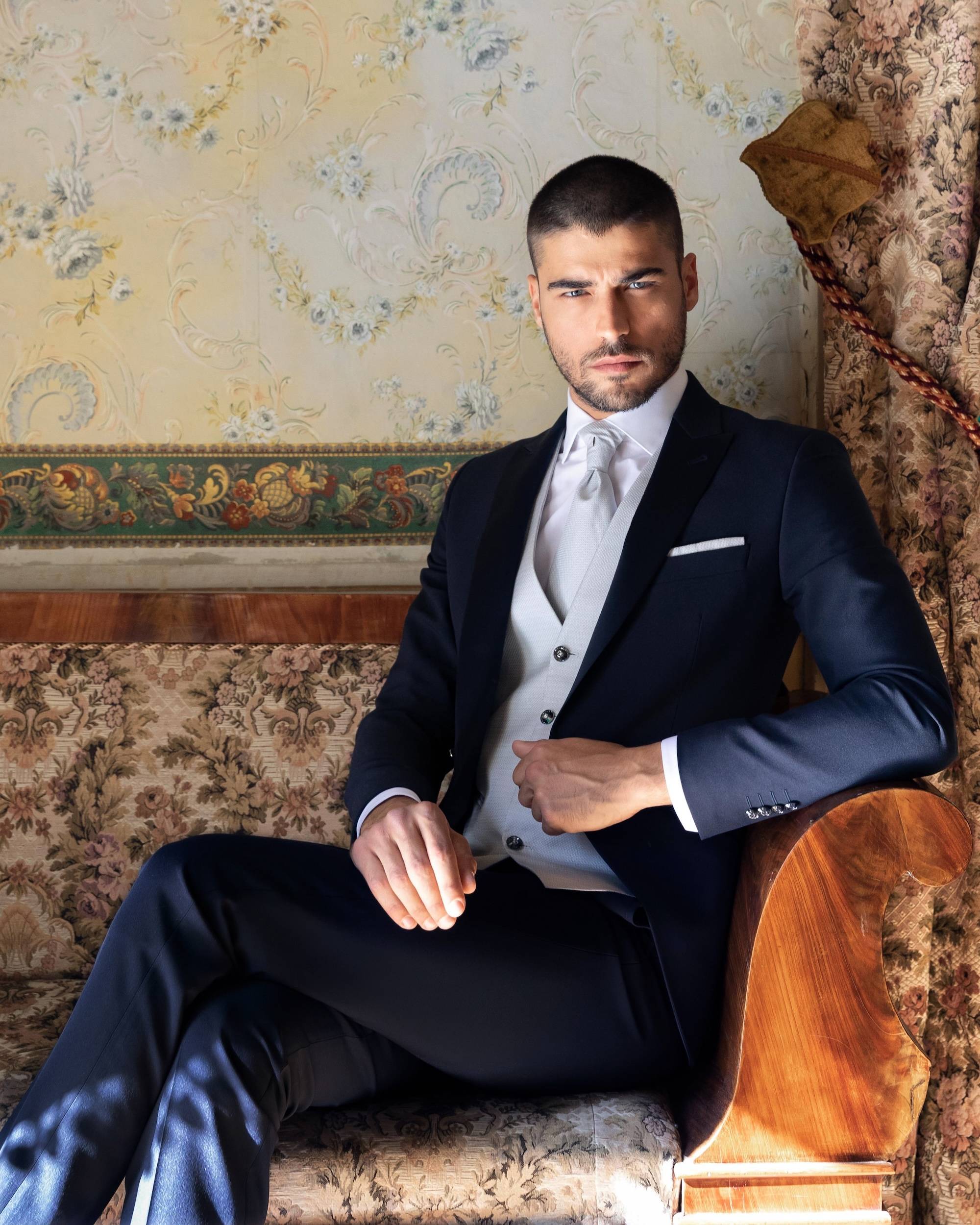 Costume  de mariage haut de gamme italien - Scribano 1966