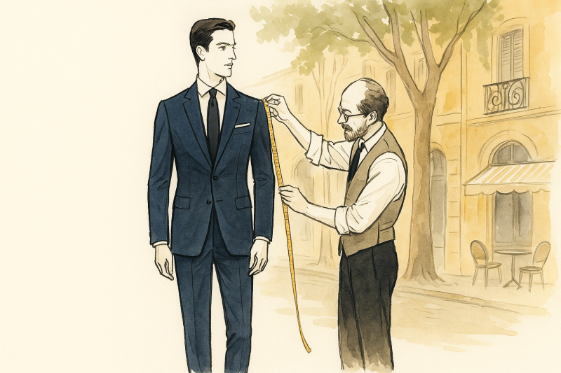 costume pour homme sur mesure Aix en Provence